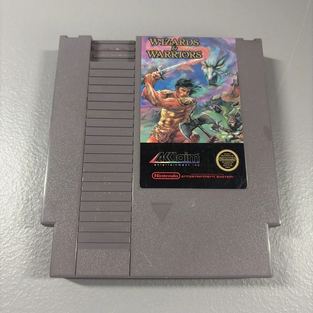 Wizards & Warriors Nintendo NES Cart Only Good Condition